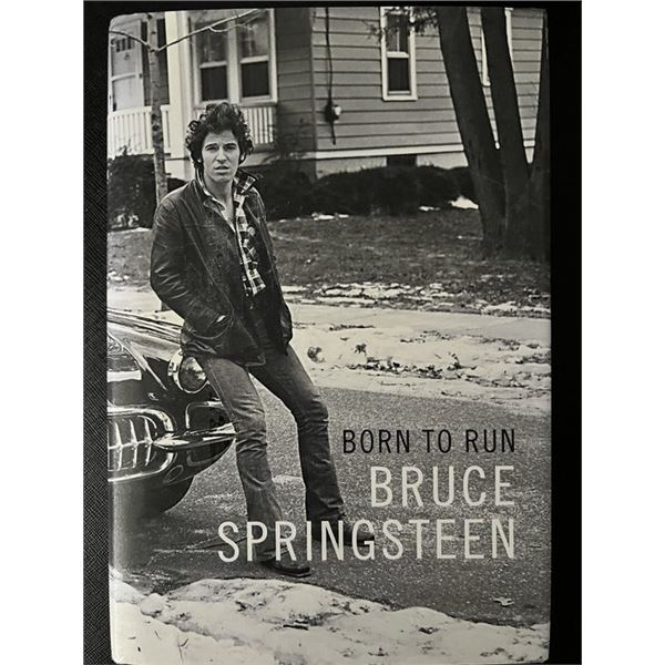 Born to Run Bruce Springsteen Memoir Hardcover with Dust Jacket