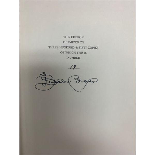 Too Long A Sacrifice signed book