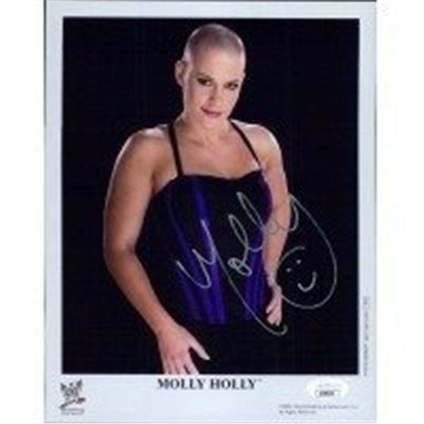 WWE WWF Diva Molly Holly Signed Photo