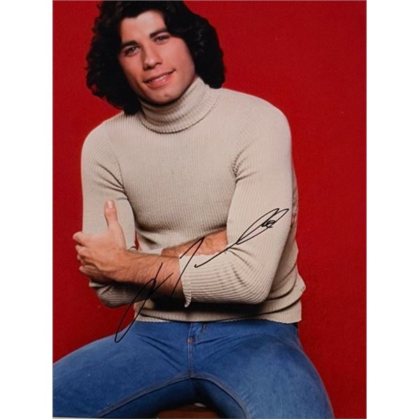 Welcome Back Kotter John Travolta signed photo
