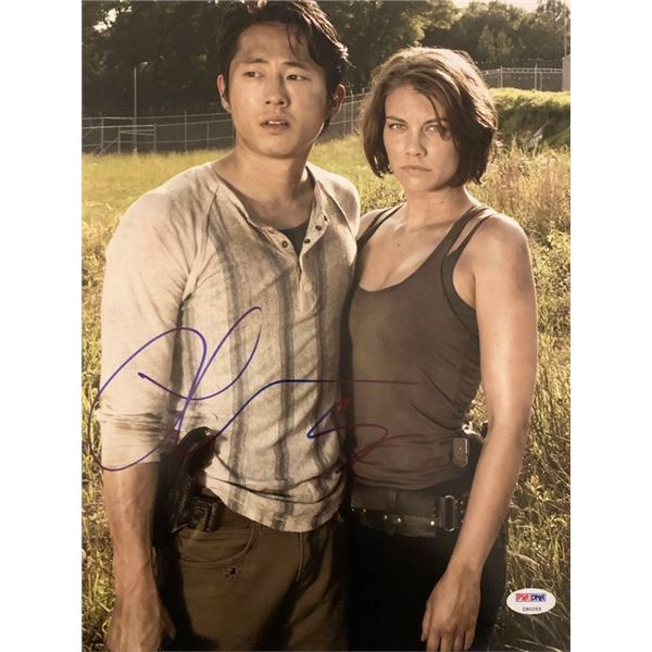 The Walking Dead Lauren Cohan signed photo