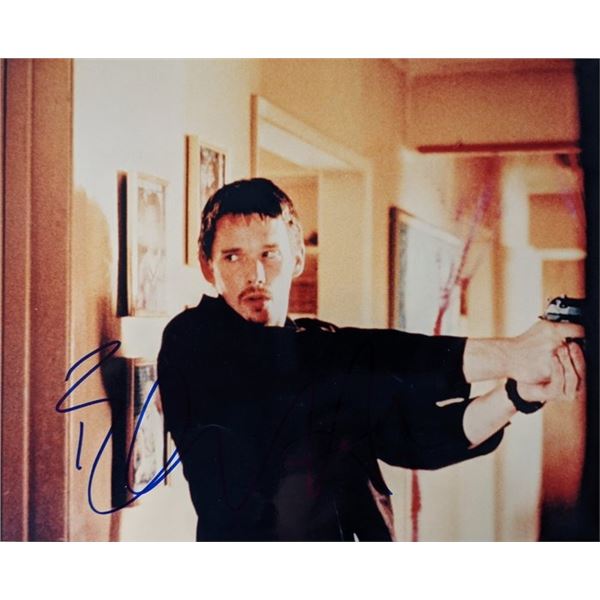 Gattaca Ethan Hawke signed photo
