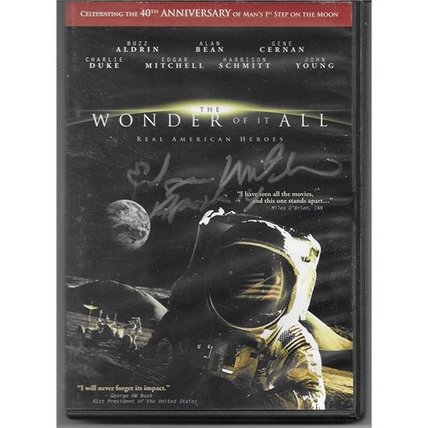 Astronaut Edgar Mitchell signed DVD