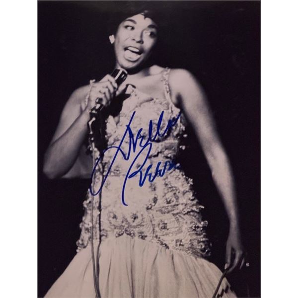 Singer Della Reese signed photo