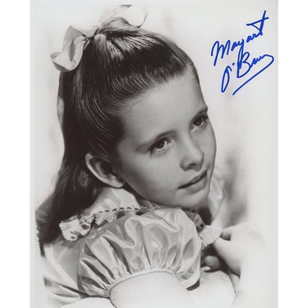 Meet Me In St Louis Margaret O'Brien signed photo