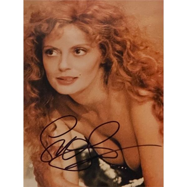 Bull Durham Susan Sarandon signed photo