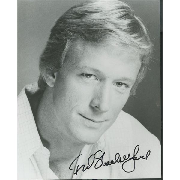Dallas Ted Shackelford signed photo