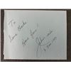 Image 1 : The Nutty Professor John Ales signed note
