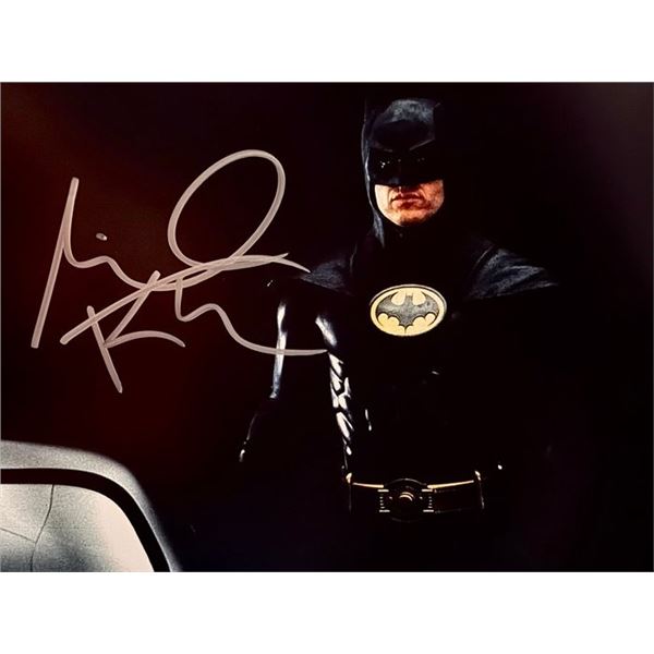 Batman Michael Keaton Signed Photo