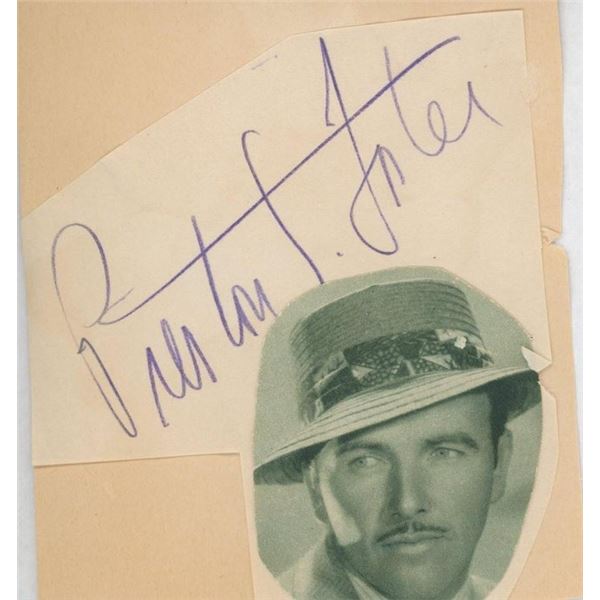 Annie Oakley Preston Foster signature cut