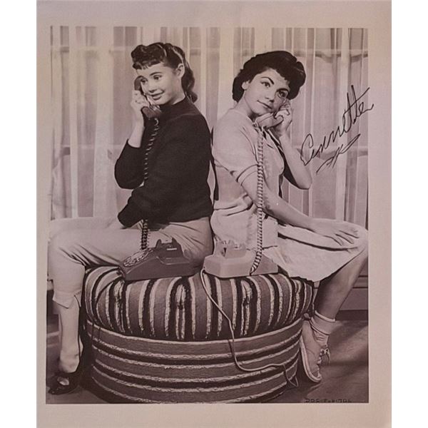 The Mickey Mouse Club Annette Funicello signed photo