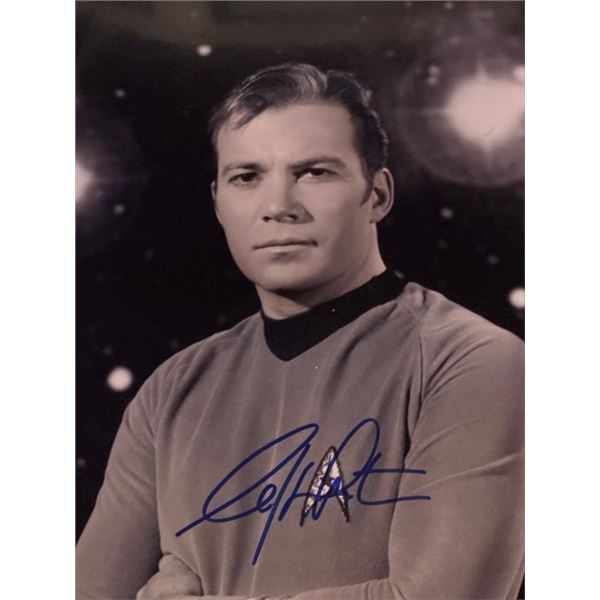 Star Trek William Shatner signed photo