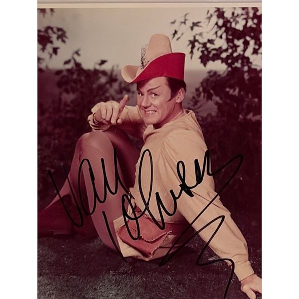 Batman Van Johnson signed photo