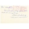 Image 1 : Stan Soderberg signed post card