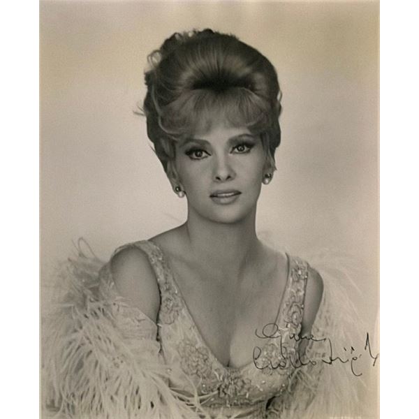 Italian actress Gina Lollobrigida signed photo