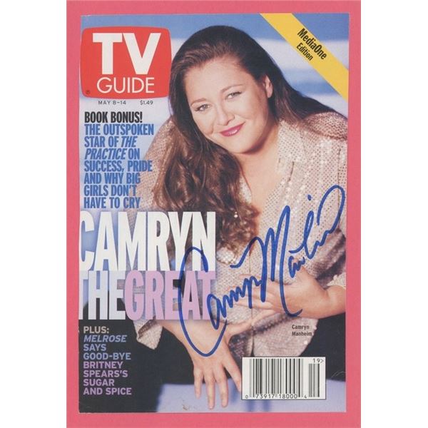 The Practice Camryn Manheim signed TV Guide