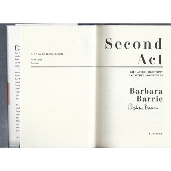 One Potato Two Potato Barbara Barrie signed book
