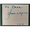 Image 1 : North By Northwest James Mason signed note