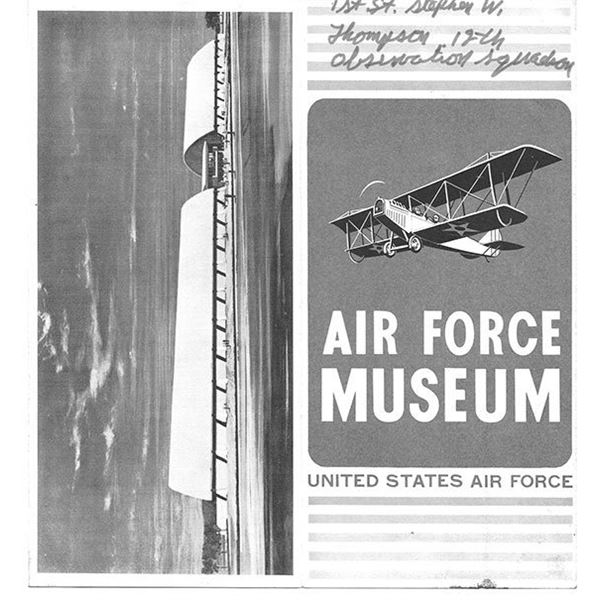 Lt. Stephen W Thompson Signed Cover