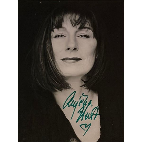 Anjelica Huston signed photo