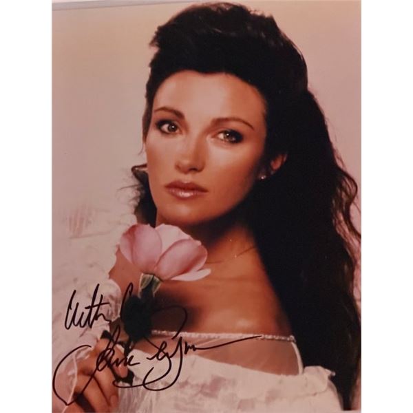 Somewhere in Time Jane Seymour signed photo