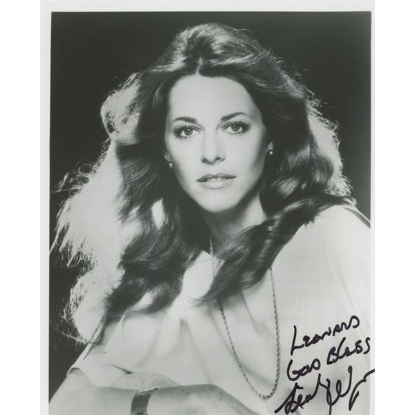 The Bionic Woman Lindsay Wagner signed photo
