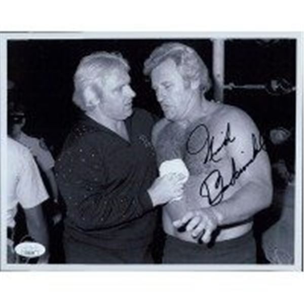WWE WWF Wrestler Nick Bockwinkel Signed Photo