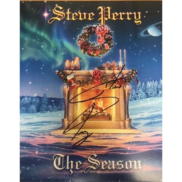 Journey Steve Perry The Season signed album