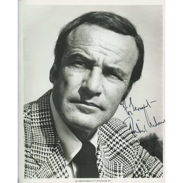 6 Million Dollar Man Richard Anderson signed photo