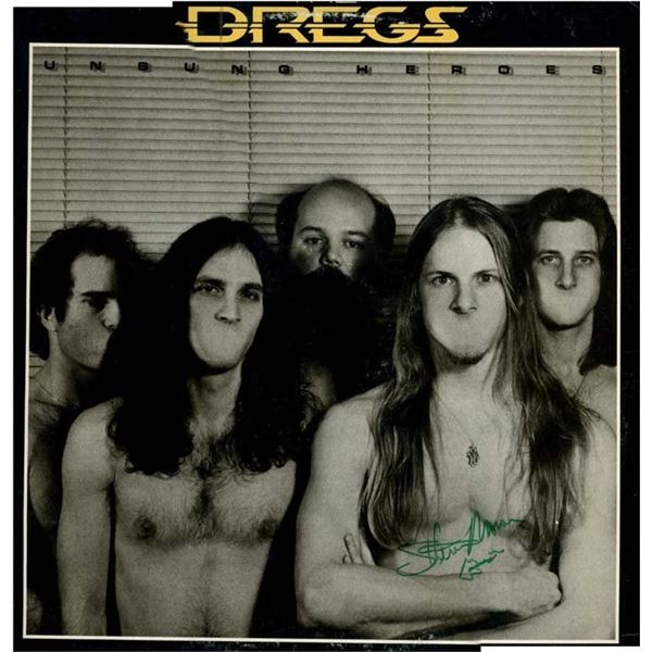 Dregs Unsung Heroes signed album