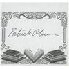Image 1 : Patrick O'Connor signed book plate