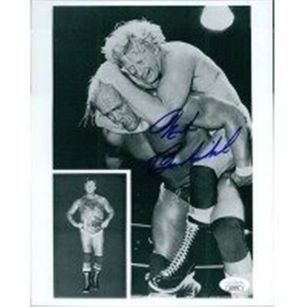 WWE WWF Wrestler Nick Bockwinkel Signed Photo