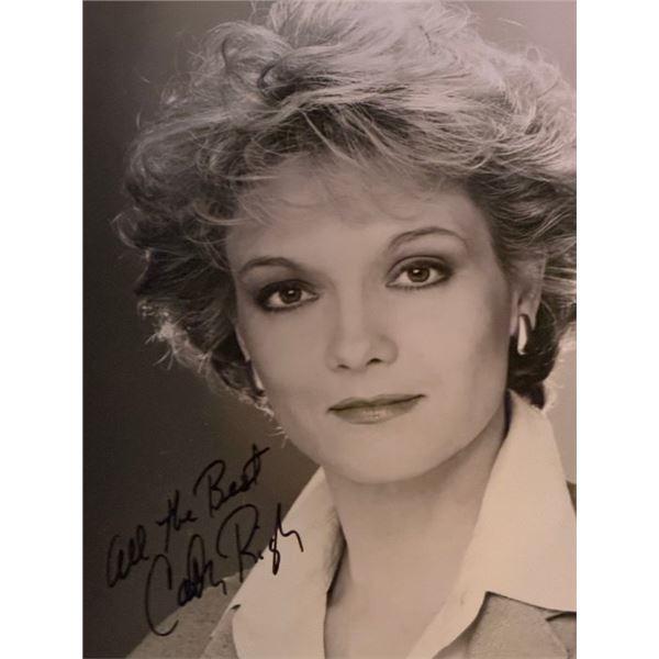 Olympic gymnast Cathy Rigby signed photo