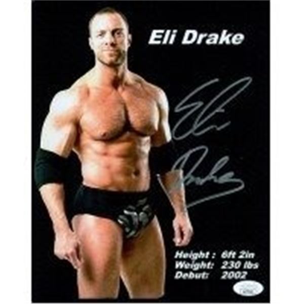 WWE NWA TNA Eli Drake Signed Photo