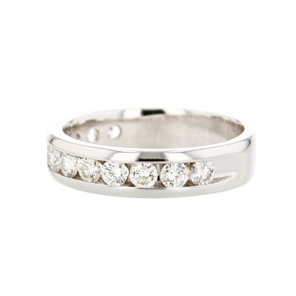 14K White Gold 0.90ctw Diamond Ring