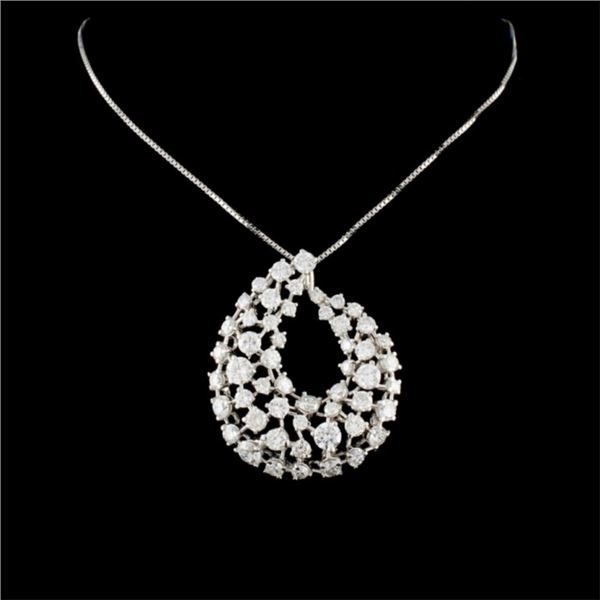 14K Gold 2.50ctw Diamond Pendant