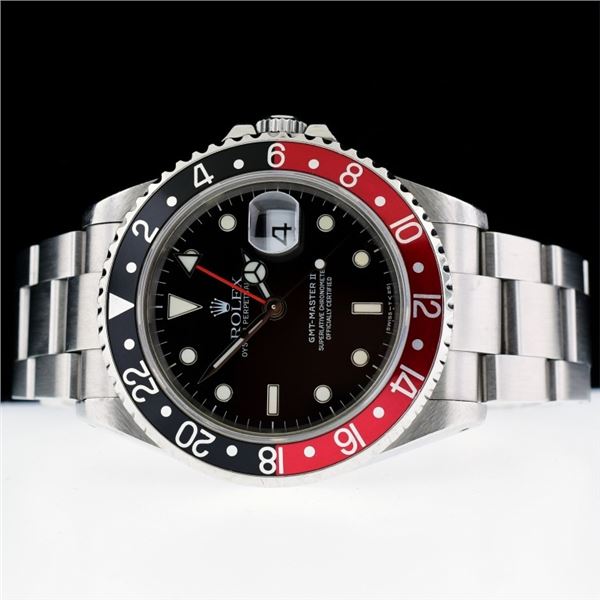 Rolex GMT-Master II Coke Stainless Steel 40 Watch