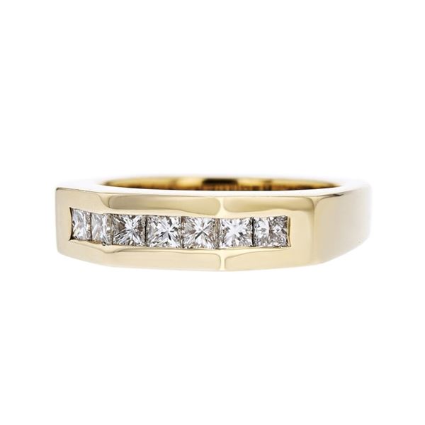 14K Yellow Gold 0.60ctw Diamond Ring