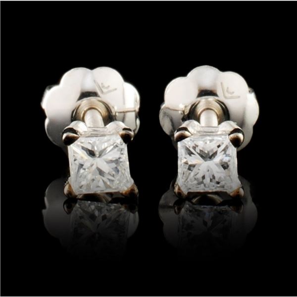 14K Gold 0.20ctw Diamond Earrings