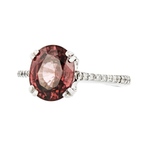 18K Gold 5.45ct Tourmaline & 0.75ctw Diamond Ring