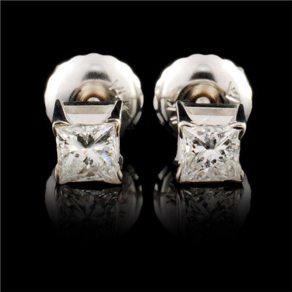 14K Gold 0.35ctw Diamond Earrings