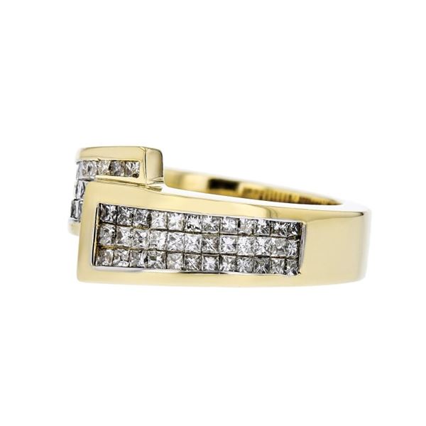 18K Yellow Gold 1.10ctw Diamond Ring