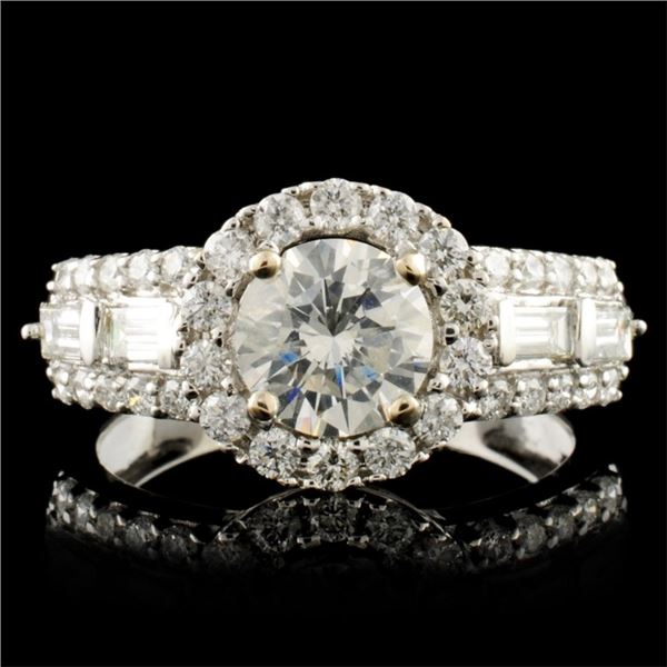18K Gold 1.70ctw Diamond Ring