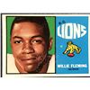 Image 1 : 1964 O-PEE-CHEE CFL WILLIE FLEMING (HOF)