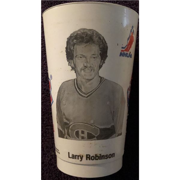 1982-83 7-ELEVEN SLURPEE CUPS - LARRY ROBINSON (HOF)