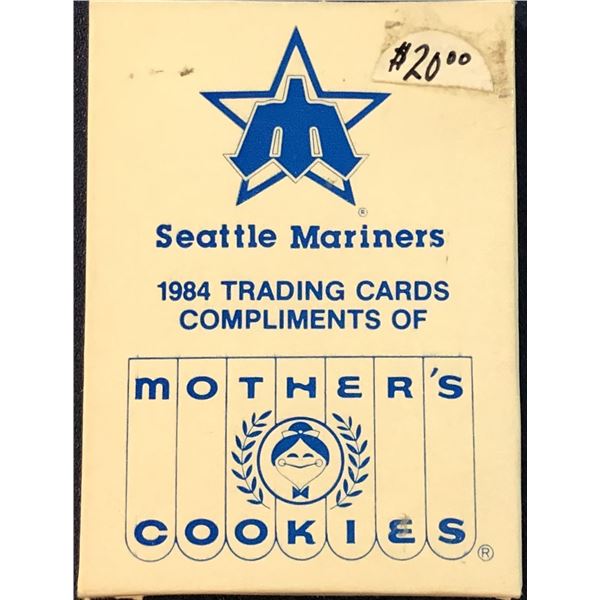 1984 MOTHER'S COOKIES SEATTLE MARINERS SET