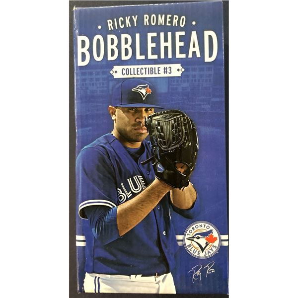 TORONTO BLUE JAYS RICKY ROMERO BOBBLEHEAD