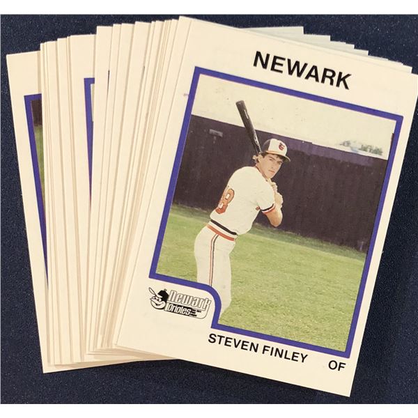 1987 PROCARDS MiLB TEAM SET NEWARK ORIOLES - STEVE FINLEY