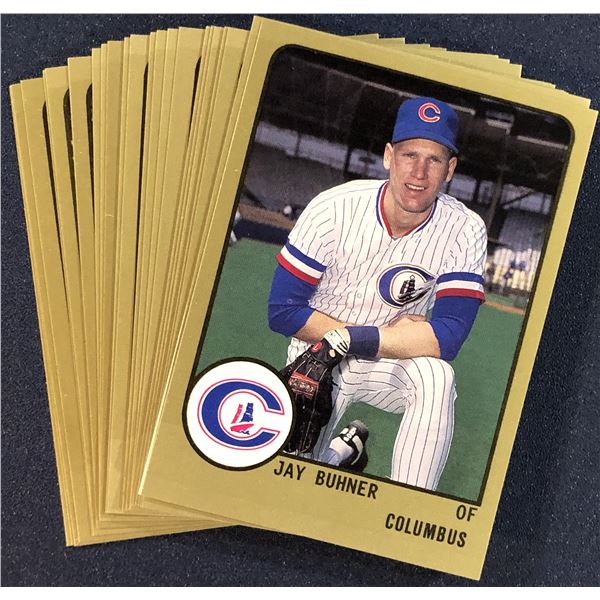 1988 PROCARDS MiLB COLUMBUS CLIPPERS TEAM SET - JAY BUHNER