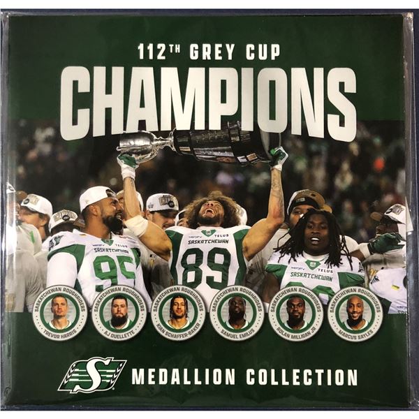 2026 SASKATCHEWAN ROUGHRIDERS MEDALLION COLLECTOR'S BOOK